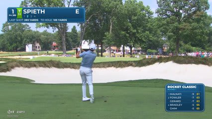 Jordan Spieth | Round 1 | 1st hole | Shot 2 | 2026 Rocket Classic