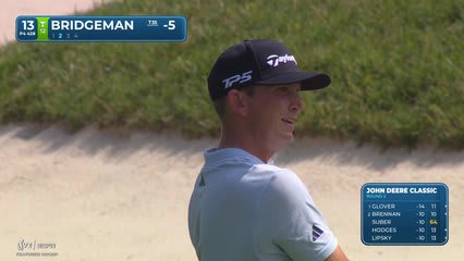 Jacob Bridgeman | Round 2 | 13th hole | Shot 2 | 2026 John Deere