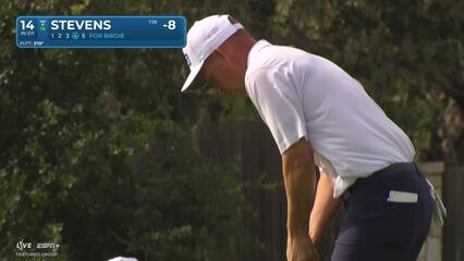 Sam Stevens | Round 4 | 14th hole | Shot 4 | 2025 AT&T Pebble Beach