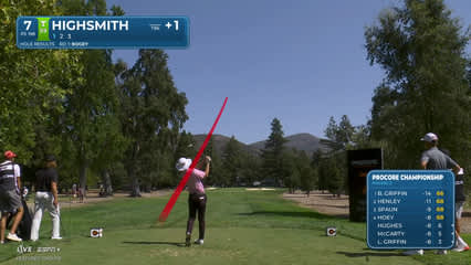 Joe Highsmith | Round 2 | 7th hole | Shot 1 | 2025 Procore