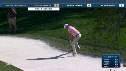 Keegan Bradley | Round 1 | 9th hole | Shot 3 | 2025 THE PLAYERS