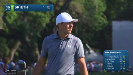 Jordan Spieth | Round 2 | 16th hole | Shot 2 | 2026 RBC Heritage