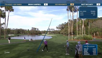 Joe Highsmith | Round 2 | 7th hole | Shot 1 | 2025 THE PLAYERS