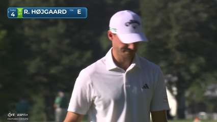 Rasmus Højgaard | Round 1 | 13th hole | Shot 3 | 2025 Sanderson Farms