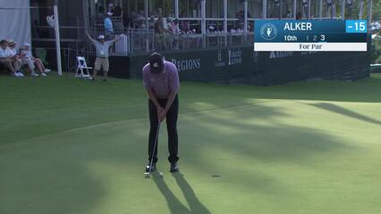 Steven Alker | Round 4 | 10th hole | Shot 3 | 2025 Tradition