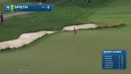 Jordan Spieth | Round 1 | 16th hole | Shot 2 | 2026 Rocket Classic