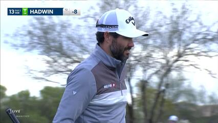 Adam Hadwin | 2023 WM Phoenix Open | Round 2 | 13th hole | Shot 4