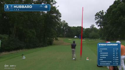 Mark Hubbard | Round 2 | 3rd hole | Shot 1 | 2025 Wyndham