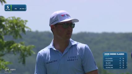 Ben Griffin | Round 1 | 5th hole | Shot 1 | 2026 John Deere