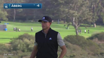 Ludvig Åberg | Round 3 | 16th hole | Shot 2 | 2025 Genesis