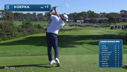 Brooks Koepka | Round 2 | 12th hole | Shot 1 | 2026 Farmers