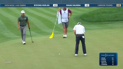 Carson Young | Round 4 | 10th hole | Shot 3 | 2025 THE PLAYERS