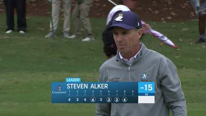 Steven Alker | Round 2 | 8th hole | Shot 4 | 2025 Simmons Bank Cham