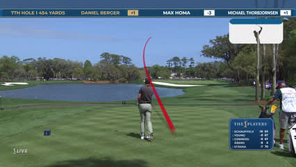 Daniel Berger | Round 2 | 7th hole | Shot 1 | 2026 THE PLAYERS