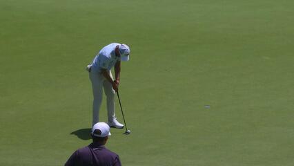 Sam Burns | Round 4 | 5th hole | Shot 3 | 2025 Travelers