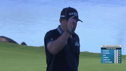 Justin Lower | Round 4 | 18th hole | Shot 4 | 2025 The American Express