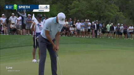 Jordan Spieth | 2024 Valero | Round 4 | 6th hole | Shot 4