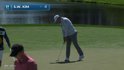 Si Woo Kim | Round 1 | 17th hole | Shot 3 | 2025 Arnold Palmer