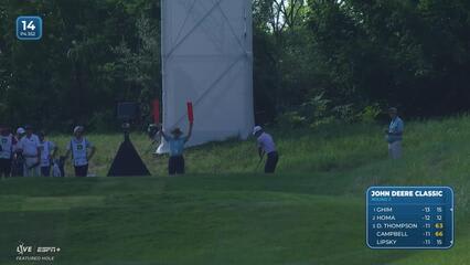 Michael Kim | Round 2 | 14th hole | Shot 1 | 2025 John Deere