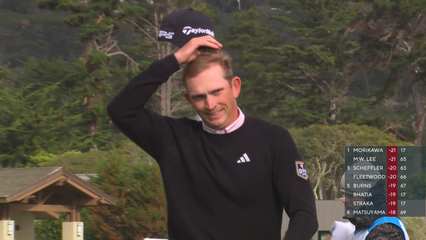 Jacob Bridgeman | Round 4 | 18th hole | Shot 6 | 2026 AT&T Pebble Beach