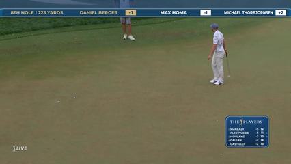 Daniel Berger | Round 1 | 8th hole | Shot 3 | 2026 THE PLAYERS