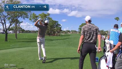 Luke Clanton | Round 1 | 4th hole | Shot 1 | 2025 Cognizant Classic