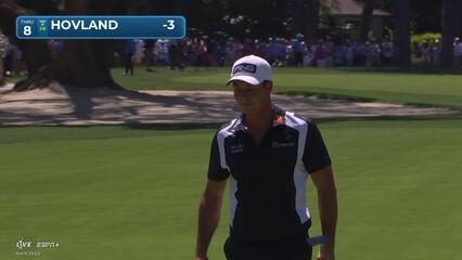 Viktor Hovland | Round 1 | 8th hole | Shot 4 | 2025 RBC Heritage