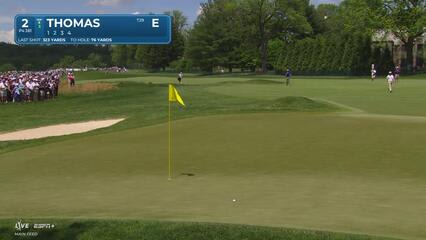 Justin Thomas | Round 1 | 2nd hole | Shot 2 | 2025 Truist Championship