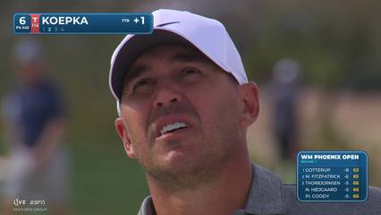 Brooks Koepka | Round 1 | 6th hole | Shot 2 | 2026 WM Phoenix Open