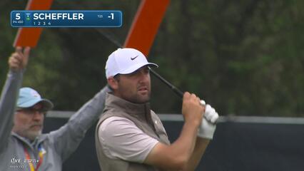 Scottie Scheffler | Round 1 | 5th hole | Shot 1 | 2025 Houston Open