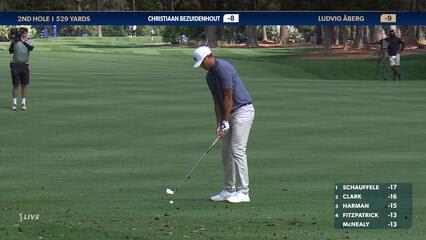 Ludvig Aberg | 2024 THE PLAYERS | Round 4 | 2nd hole | Shot 2