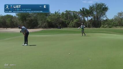 Luke List | Round 1 | 2nd hole | Shot 4 | 2025 Mexico Open