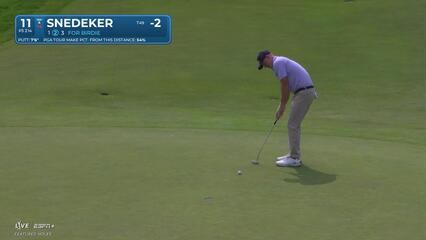 Brandt Snedeker | Round 2 | 11th hole | Shot 3 | 2025 RBC Canadian