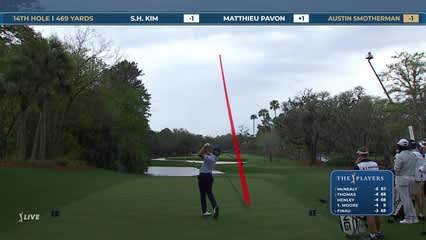 Austin Smotherman | Round 1 | 14th hole | Shot 1 | 2026 THE PLAYERS