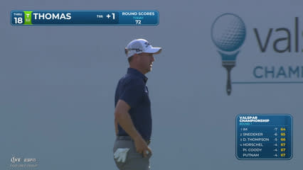 Justin Thomas | Round 1 | 18th hole | Shot 4 | 2026 Valspar