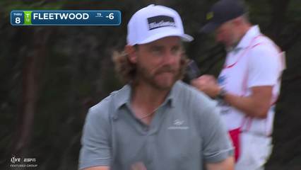 Tommy Fleetwood | Round 2 | 8th hole | Shot 4 | 2026 Valero