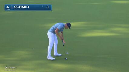 Matti Schmid | Round 1 | 4th hole | Shot 4 | 2025 Charles Schwab