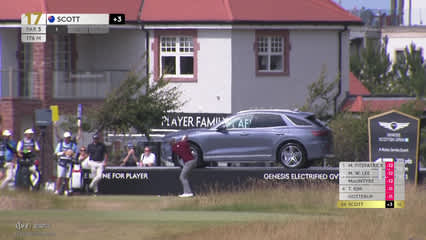 Adam Scott | Round 4 | 17th hole | Shot 1 | 2026 Genesis Scottish Open