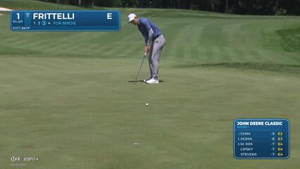 Dylan Frittelli | Round 1 | 1st hole | Shot 4 | 2025 John Deere