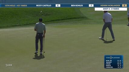 Henrik Norlander | Round 2 | 15th hole | Shot 4 | 2025 THE PLAYERS