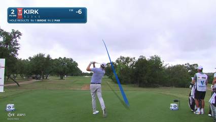 Chris Kirk | Round 3 | 2nd hole | Shot 1 | 2026 Valero