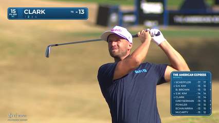 Wyndham Clark | Round 2 | 15th hole | Shot 2 | 2026 The American Express