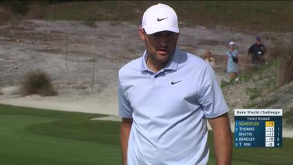 Scottie Scheffler | Round 3 | 1st hole | Shot 4 | 2024 Hero World Challenge