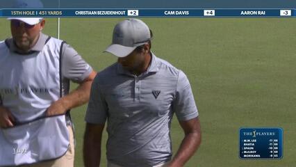 Aaron Rai | Round 2 | 15th hole | Shot 3 | 2025 THE PLAYERS