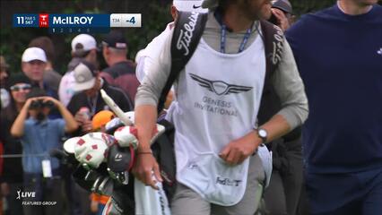 Rory McIlroy | 2024 Genesis | Round 4 | 11th hole | Shot 1