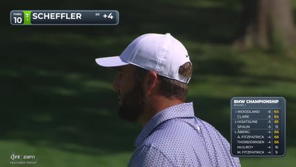 Scottie Scheffler | Round 1 | 10th hole | Shot 5 | 2026 BMW Championship