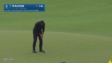 Matthieu Pavon | Round 2 | 2nd hole | Shot 4 | 2025 the Memorial