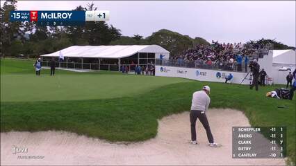 Rory McIlroy | 2024 AT&T Pebble Beach | Round 3 | 15th hole | Shot 3