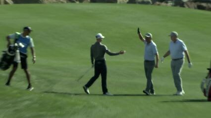 Max Greyserman | Round 3 | 10th hole | Shot 2 | 2025 The American Express
