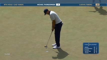 Ludvig Aberg | Round 4 | 8th hole | Shot 3 | 2026 THE PLAYERS